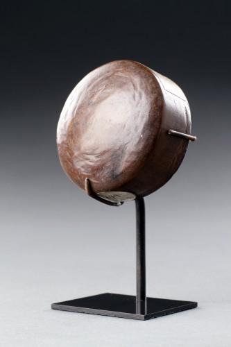 Tribal Art  - A Rare Wood Ear Ornament