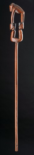 A Rare and Extremely Fine South African Tsonga Prestige Staff by the ‘Baboo - Tribal Art Style 