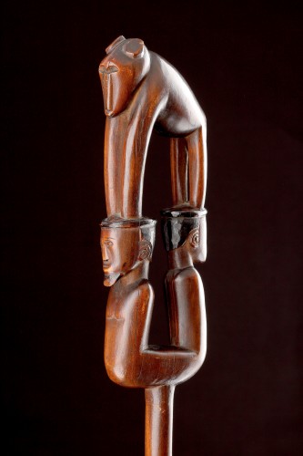 A Rare and Extremely Fine South African Tsonga Prestige Staff by the ‘Baboo - 