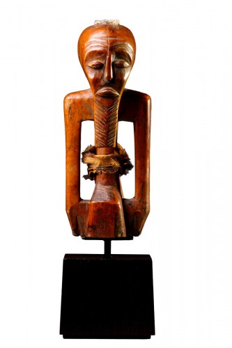 Figurine fétiche protectrice Songye "Nkishi" du sud-est du Congo, Zaïre