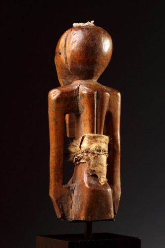 Figurine fétiche protectrice Songye "Nkishi" du sud-est du Congo, Zaïre - 