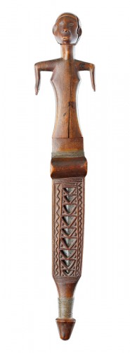 A Fine and Rare Shona Knife and Sheath 