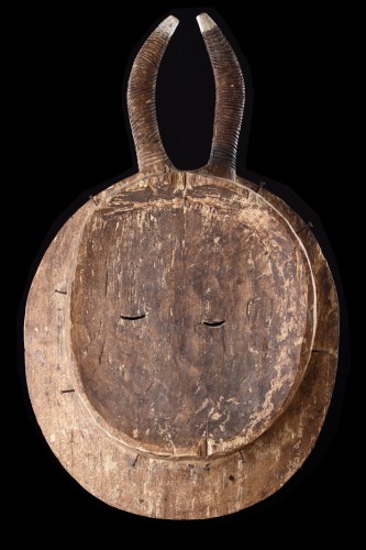 A Fine and Large Baule Goli Society Dance Mask  - 