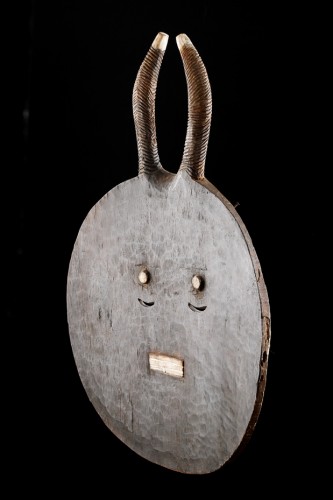 19th century - A Fine and Large Baule Goli Society Dance Mask 