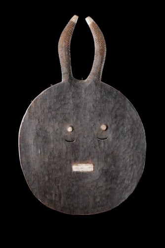  - A Fine and Large Baule Goli Society Dance Mask 