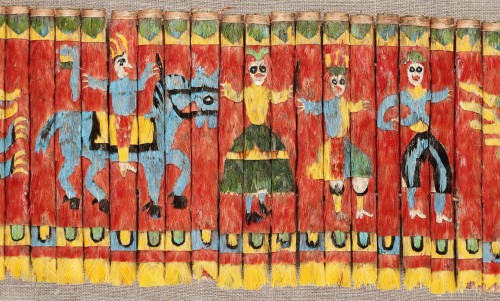 Tribal Art  - A Fine Dance Ornament - Chakana