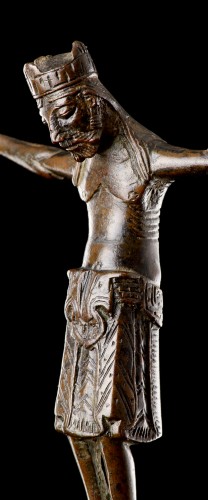 11th to 15th century - A Finely Cast Corpus from an Altar or Processional Cross