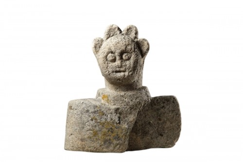 A Rare Ancient Celtic Bust of a Radiate Deity ‘Sol Invicta’ 