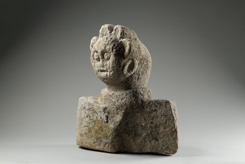 A Rare Ancient Celtic Bust of a Radiate Deity ‘Sol Invicta’  - Ancient Art Style 