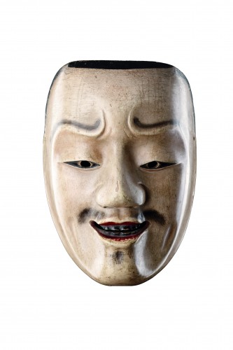 18th century - A Fine ‘Noh’ Mask of Imawka 