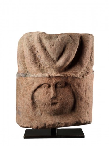 Tête celtique apotropaïque de « Cernunnos »