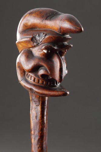 19th century - Mr Punch Walking Cane