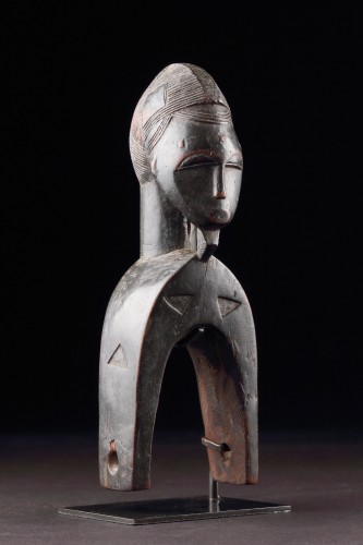 Poulie de longe de métier à tisser - Côte d'Ivoire début 20e - Art Tribal Style 