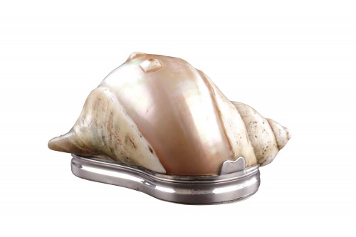 Netherlands Silver Mounted Table Snuff Box