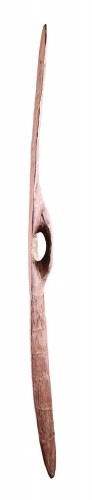 Aboriginal Central Desert Region Early and Exceptionally Narrow Shield - Tribal Art Style 