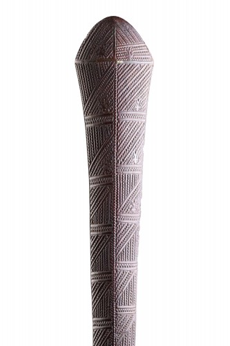 Polynesian Tongan Ironwood War Club of ‘Apai’Apai’