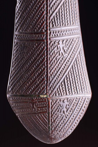  - Polynesian Tongan Ironwood War Club of ‘Apai’Apai’