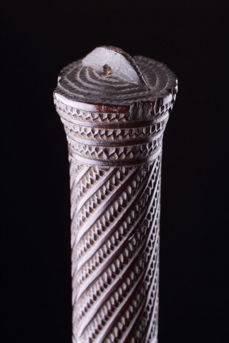 Antiquités - Polynesian Tongan Ironwood War Club of ‘Apai’Apai’