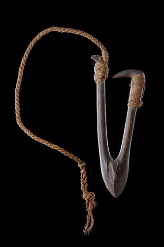 Polynesian Tuvalu Ellice Islands Fish Hook ‘Kou Boru’ - 