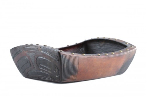 Plat cérémoniel - Peuples Tlingit, côte nord-ouest du Pacifique