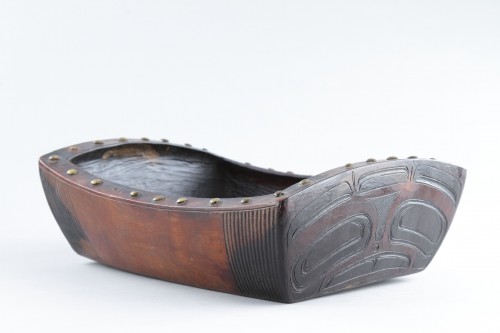 Plat cérémoniel - Peuples Tlingit, côte nord-ouest du Pacifique - 