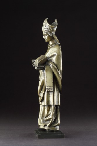 Statue gothique en bronze, Tournai XVe siècle - Moyen Âge