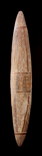 Art Tribal  - Bouclier de parade aborigène