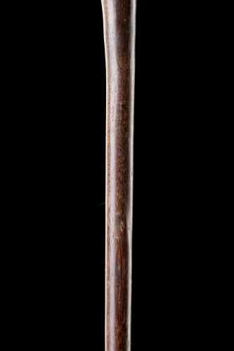 South African Zulu Ceremonial Carved Rhinoceros Horn Prestige Knobkerrie  - 