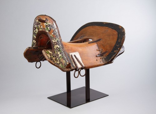 Rare Western Tibetan Horse Saddle as Used by the Kampa Horsemen - 