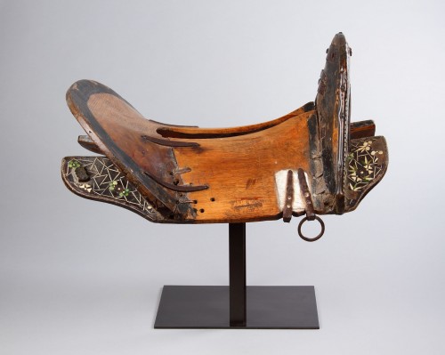 Rare Western Tibetan Horse Saddle as Used by the Kampa Horsemen - 