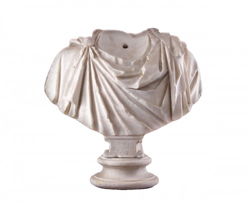 Buste romain en marbre 2e - 3e siècle après J.-C