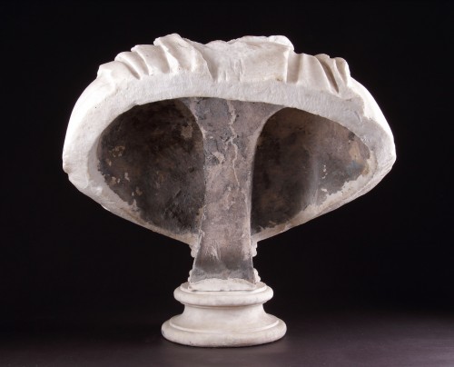 Ancient Roman Marble Shoulders from a Portrait Bust of a Man  - 