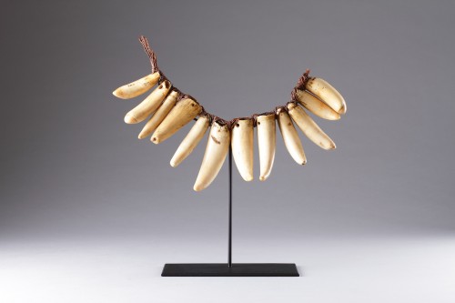 19th century - Fijian Sperm Whale Tooth Necklace ‘Vuasagale’