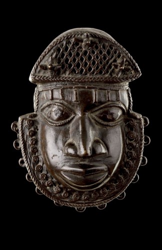 19th century - Edo ‘Hip’ Mask / Ornament