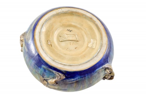 Céramiques, Porcelaines  - Coupe “Série des Nornes” Eduard Stellmacher Amphora circa 1902