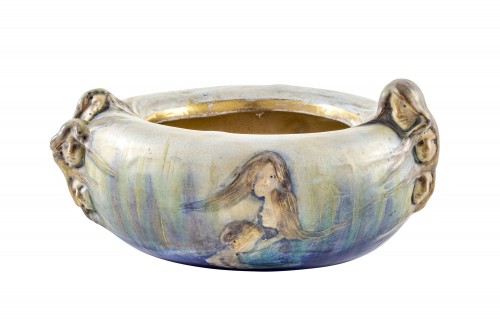 Bowl Fates-series Eduard Stellmacher Amphora ca. 1902  - Art nouveau