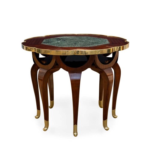 Table basse "table à trompe d'éléphant" par Adolf Loos F.O. Schmidt ca. 1900