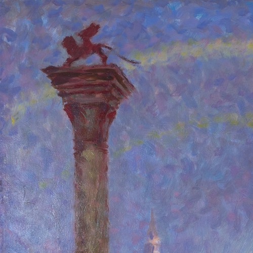  - Hanns Pellar (1886-1971) - Arc-en-ciel sur Venise