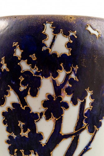 Vase Portrait Amphora vers 1897 céramique - Céramiques, Porcelaines Style Art nouveau