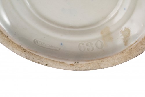 Portrait Vase Amphora ca. 1897 marked ceramics - 