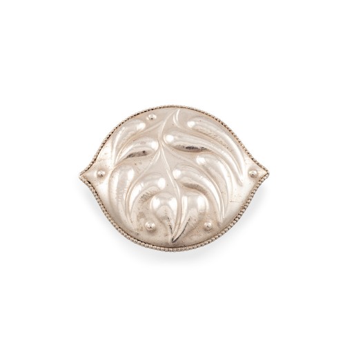 Broche en argent, Josef Hoffmann, Wiener Werkstatte, 1912, poinçonnée