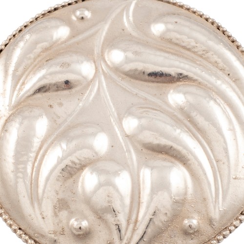 20th century - Brooch Josef Hoffmann Wiener Werkstatte 1912 silver marked
