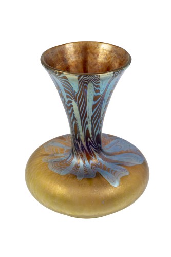 Verrerie, Cristallerie  - Vase Johann Loetz Witwe décor Argus env. 1902