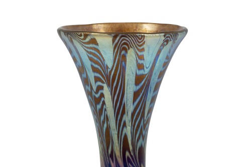 Vase Johann Loetz Witwe Argus PG 2/351 decoration ca. 1902 - 