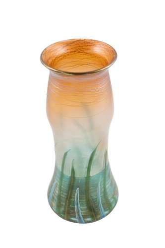Verrerie, Cristallerie  - Vase Franz Hofstötter (décoration et forme) Loetz PG 436 env. 1900