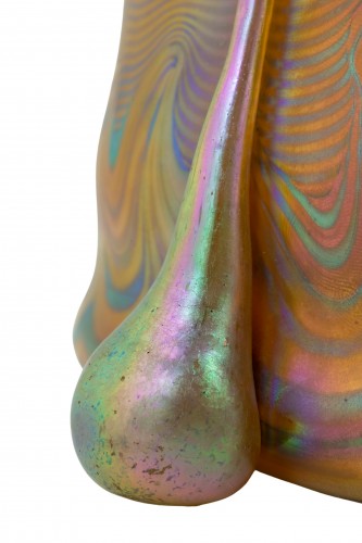 Art nouveau - Iconic Vase Koloman Moser Loetz PG 85/5032 decoration 1902