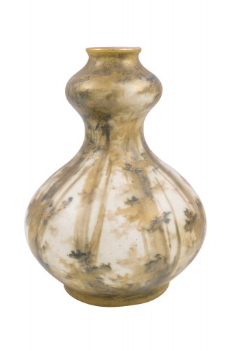 Porcelain & Faience  - Small Portrait Vase Nikolaus Kannhäuser Amphora ca. 1900 marked