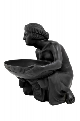 Bowl carrier Gustav Gurschner K.K. Kunst-Erzgießerei env. 1904 Art nouveau - Florian Kolhammer