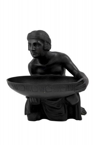 XXe siècle - Bowl carrier Gustav Gurschner K.K. Kunst-Erzgießerei env. 1904 Art nouveau