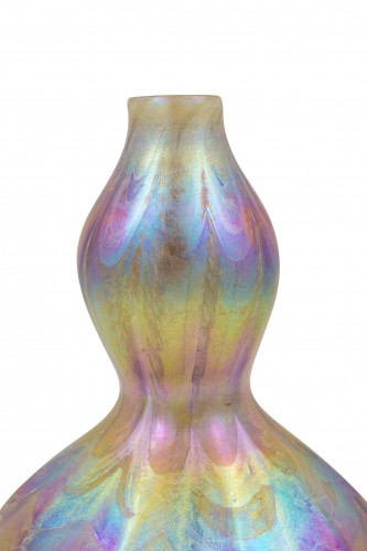 Vase Louis Comfort Tiffany 1894 marqué Art Nouveau Verre - Verrerie, Cristallerie Style Art nouveau